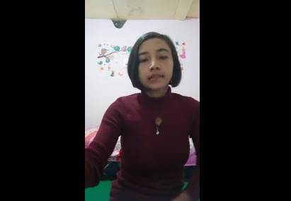 Masih Lugu Indo Cam Cewe Baju Coklat  Sanghe Terus